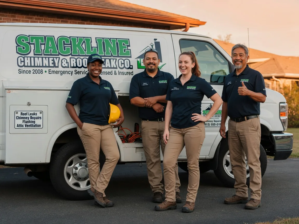 Chimney flashing repair company in Townville, PA